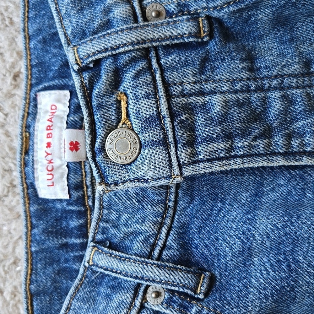 Lucky Brand 90’s Loose High Rise Straight Jeans - Picture 7 of 13
